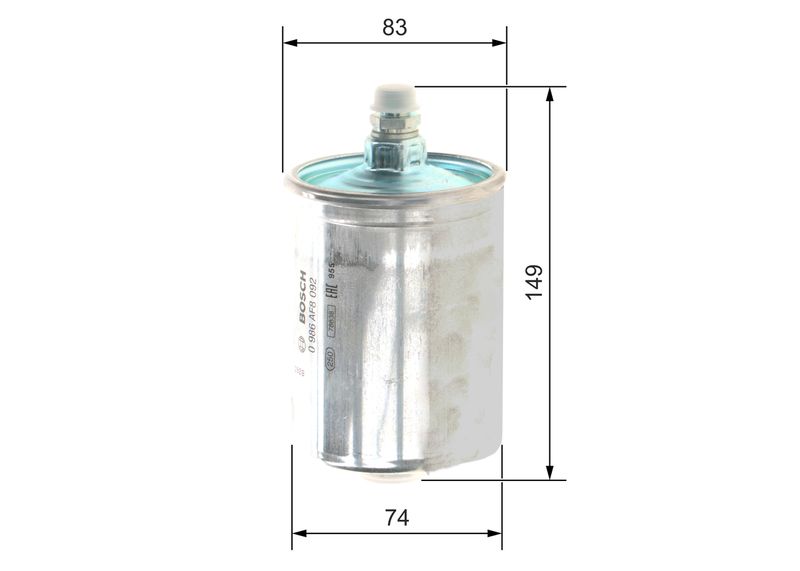 Filtre à carburant BOSCH