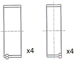 Coussinet de tête de bielle FAI AutoParts