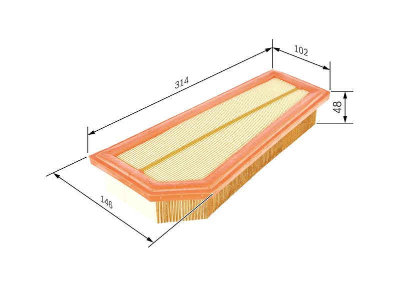 Filtre à air BOSCH