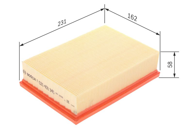Filtre à air BOSCH