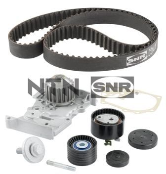 Pompe à eau + kit de courroie crantée SNR