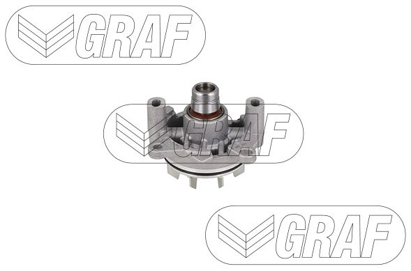 Pompe à eau, refroidissement du moteur GRAF