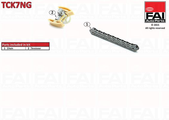 Kit de distribution par chaîne FAI AutoParts