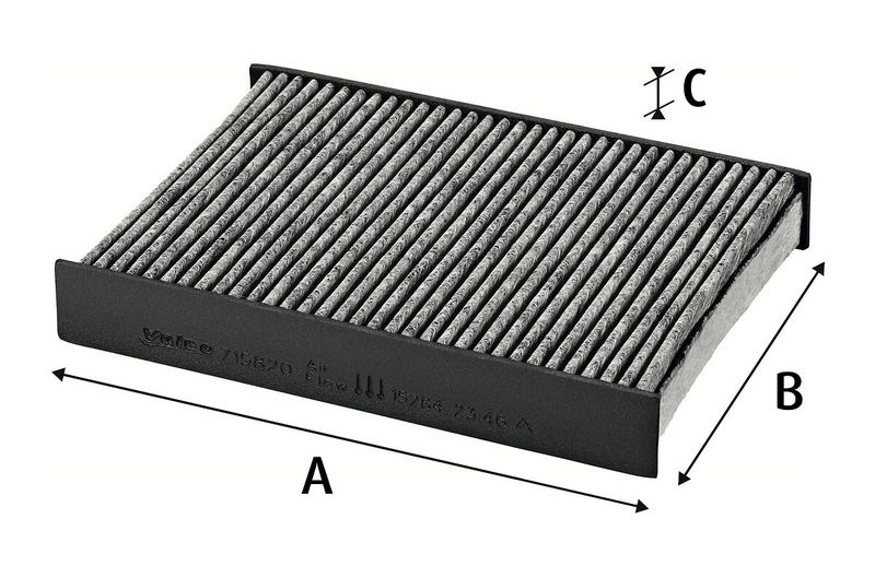 Filtre, air de l'habitacle VALEO